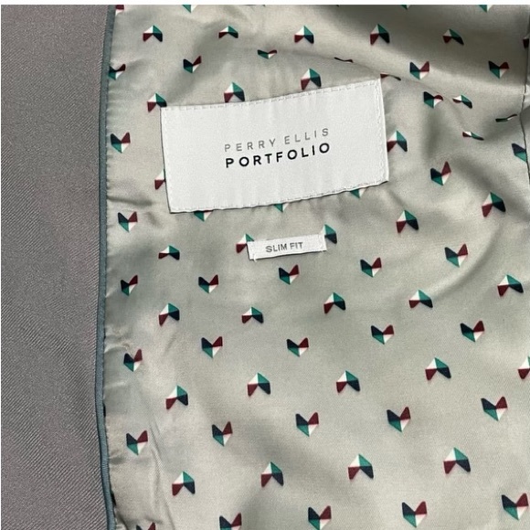 - Men suit PERRY ELLIS PORTFOLIO SIZE 42S COLOR TAN - Picture 5 of 13